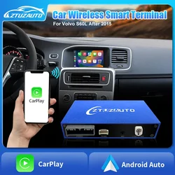 Wireless CarPlay for Volvo S60 S60L 2014-2019 7-inch OEM Screen Android Auto Interface Mirroring Link AirPlay Car Play Function