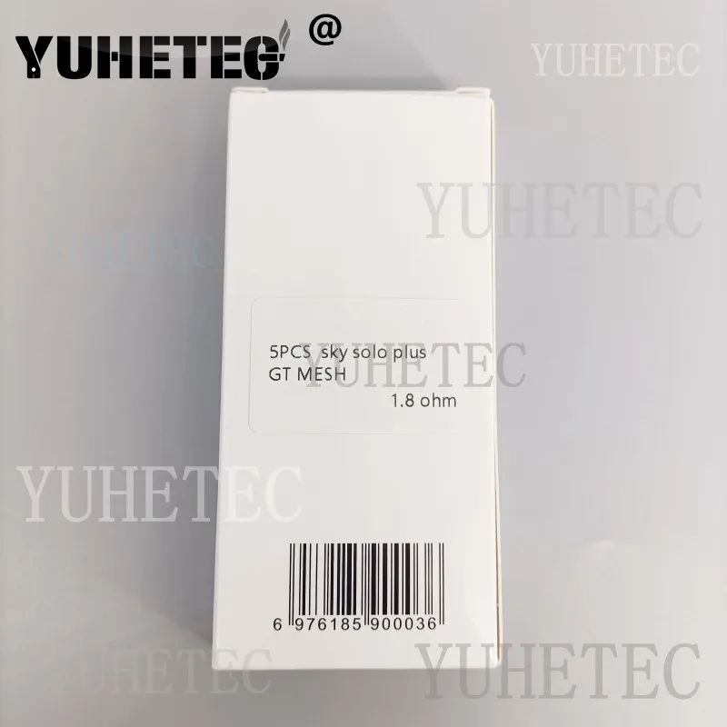 YUHETEC-لفائف رئيس آلة ، سخان الأساسية للسماء سولو زائد GT شبكة الملحقات ، 0.18ohm ، الأصلي ، 5 قطعة
