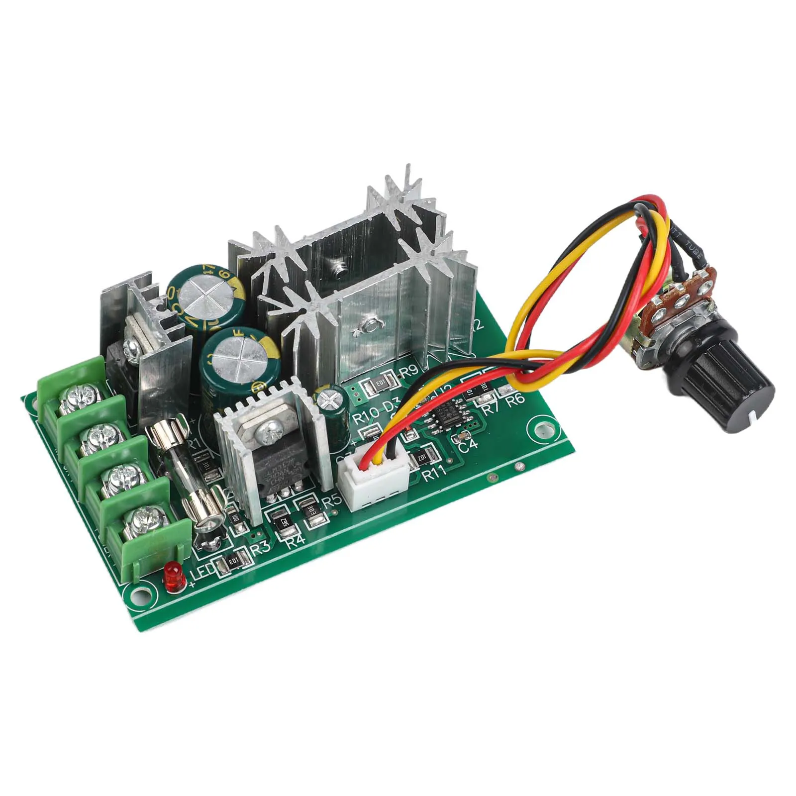 20A DC 10-60V DC Motor Speed Regulator For PWM HHO RC Motor Speed Regulator Controller Switch Current Regulator