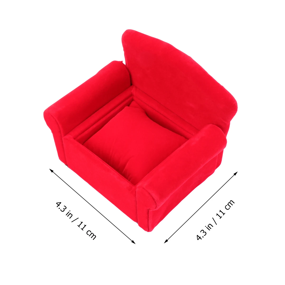 

Elegant Watch Box Wristwatch Jewelry Organizer Red Travel Size Premium Material Portable Durable Display Stand Container Storage