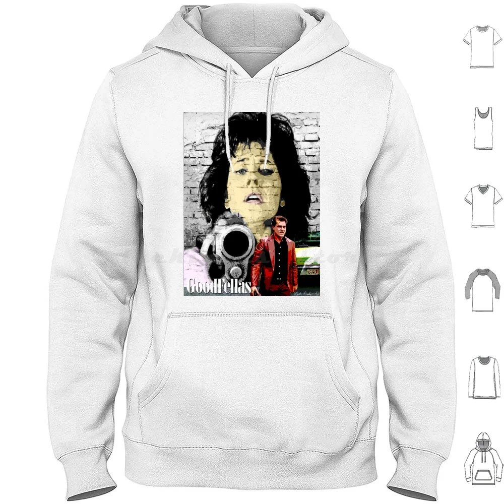 Goodfellas-Karen And Henry Hoodie Cotton Long Sleeve Goodfellas Lorraine Bracco The Sopranos Gun Scene Goodfellas Dr Melfi Ray