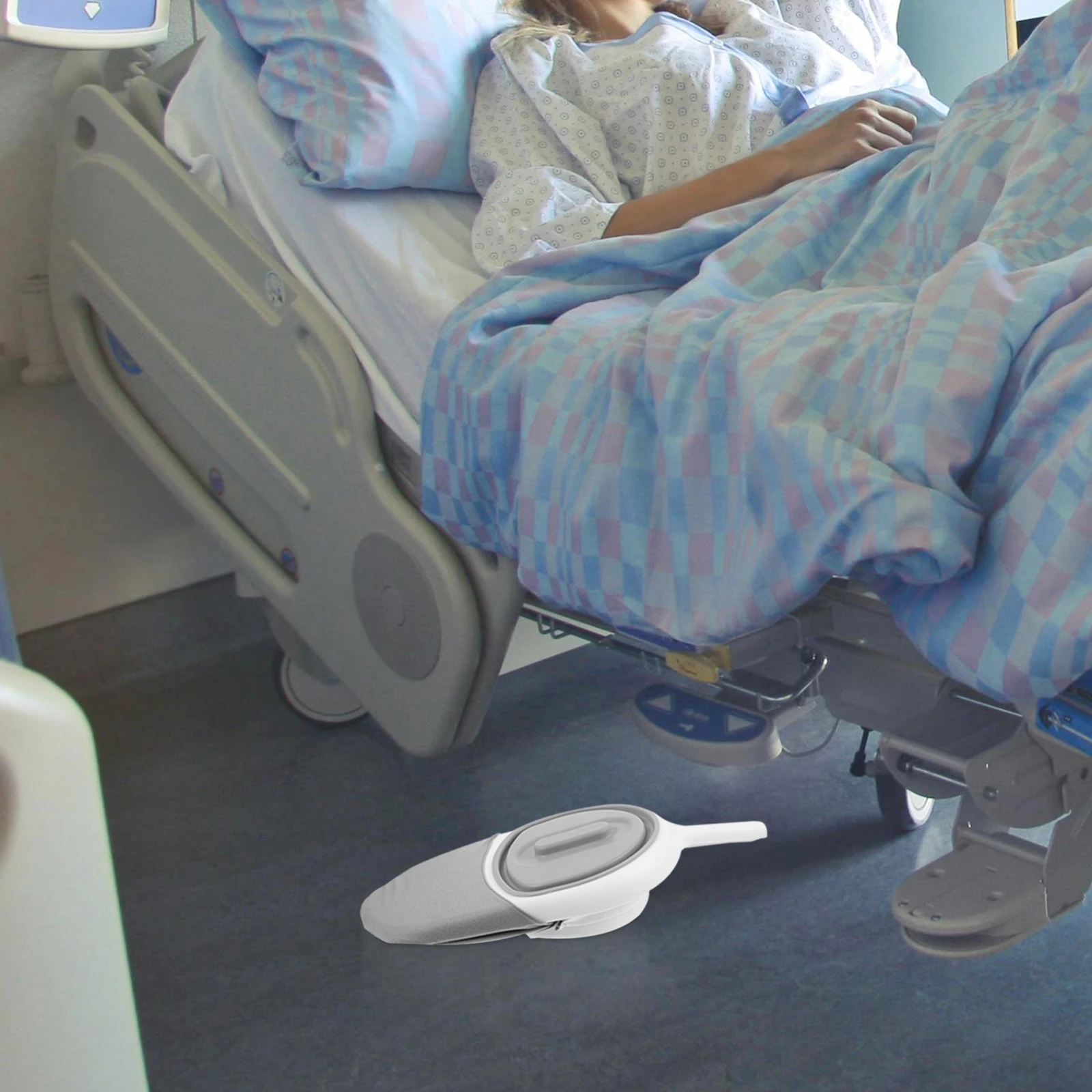 

Elderly Care Bedpan Plastic Nursing Potty for Patients Pregnant Smooth Edge Compact Bedroom Chamber Pot Urine Storage