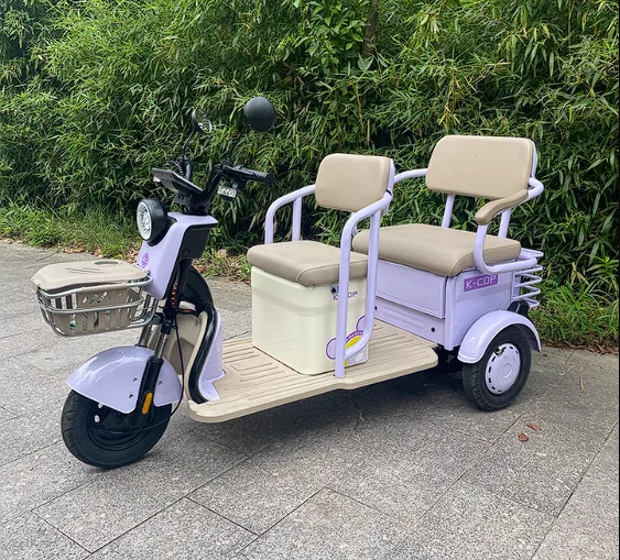 Manufacturer Wholesale Electric Tricycle Cheap Price Disabled Mobility Scooter Adult Shopping Cart