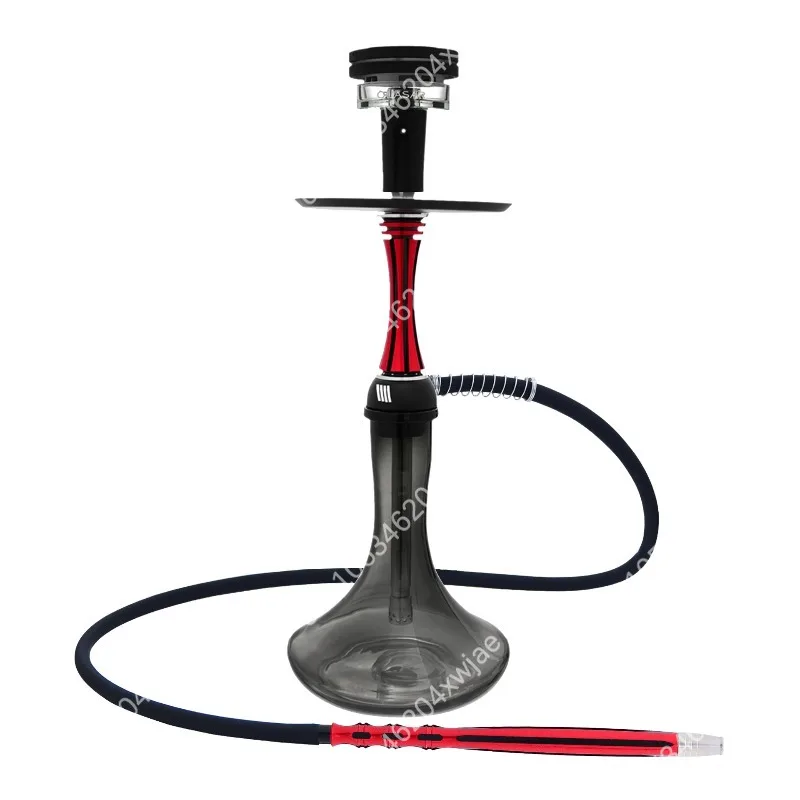 Complete Arabic Shisha Set, New Style Water Pipe for Bar KTV Entertainment, Affordable Hookah with Premium Quality