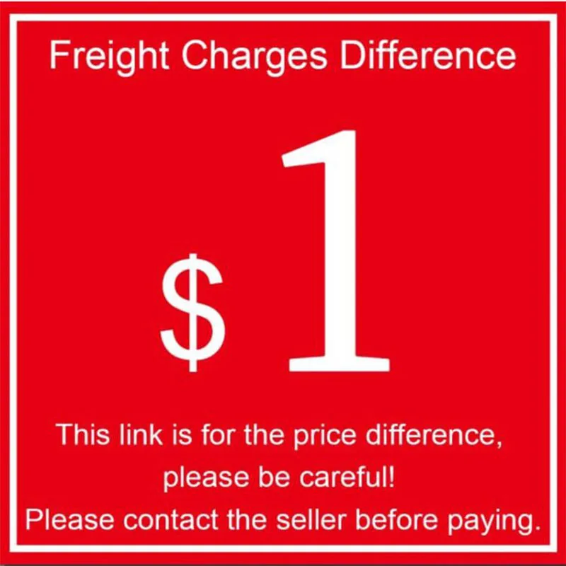 Only used to make up the freight/price difference