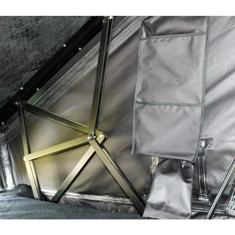 Easy Set Up Pop Up Truck 4wd 4x4 Offroad Roof Top Tent Triangle Clamshell Top Roof Car Tent Outdoor