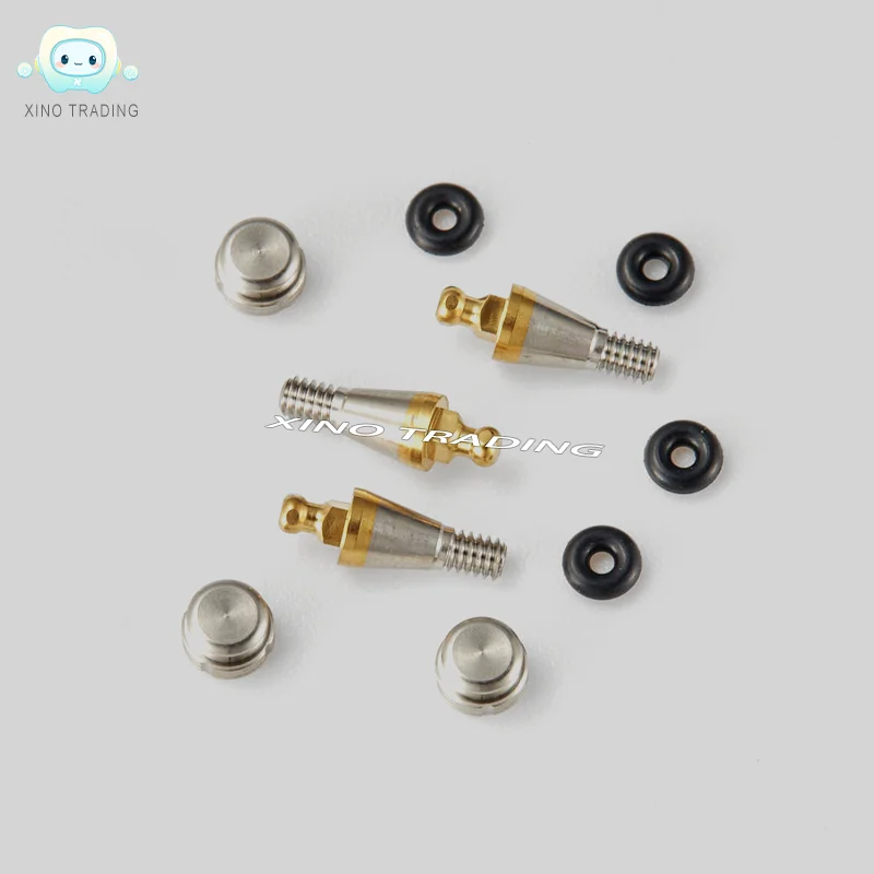 Precyzyjny sztanga implantologiczna z tytanu klasy 5, kompatybilna z Dentium, do odbudowy implantów.