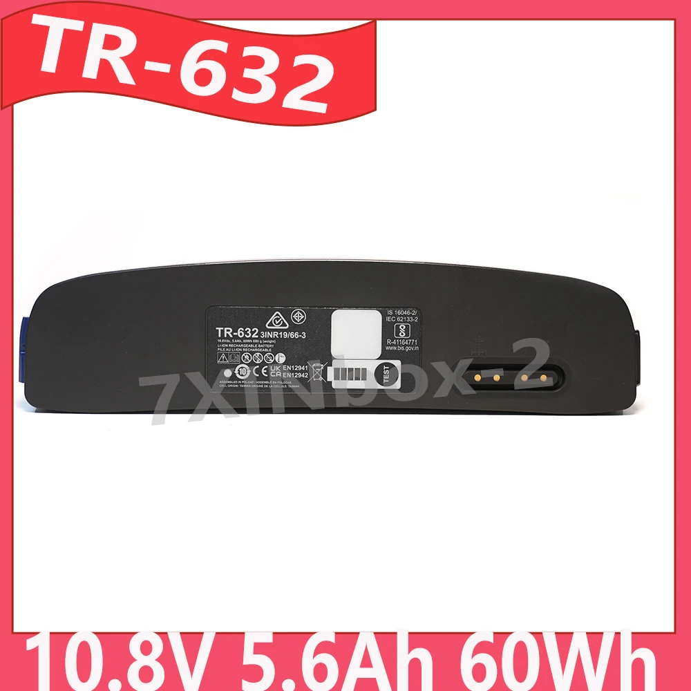 New TR-632 10.8V 5.6Ah 60Wh High Capacity Replacement Battery For 3M TR-600 PAPR