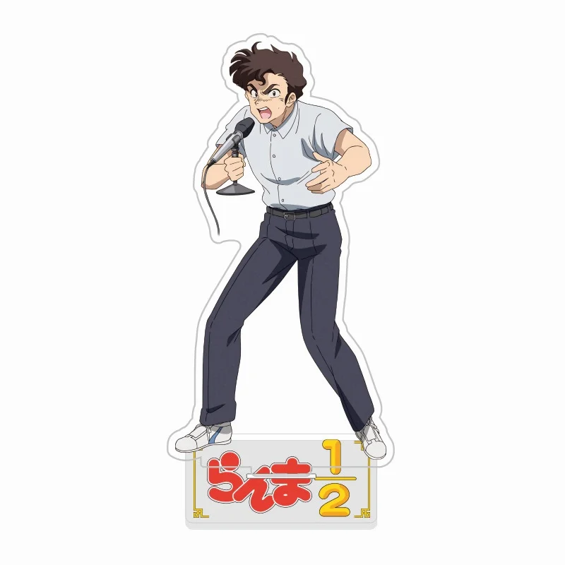 Completely New Anime Ranma 1/2 Tendou Akane Hibiki Ryoga Acrylic Stand Model Plate Desk Decor keychains Collection