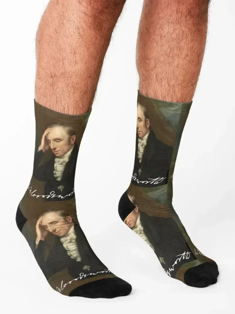 William Wordsworth - Romantic poet Socks Stockings compression heated sports stockings moving stockings Men Socks Women's