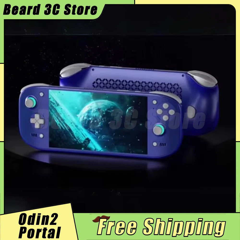 AYN Odin2 포털 게임 콘솔 7인치 120Hz 1920*1080 OLED 스크린 스냅드래곤 8세대2 8000mAh 휴대용 게임기 맞춤 선물