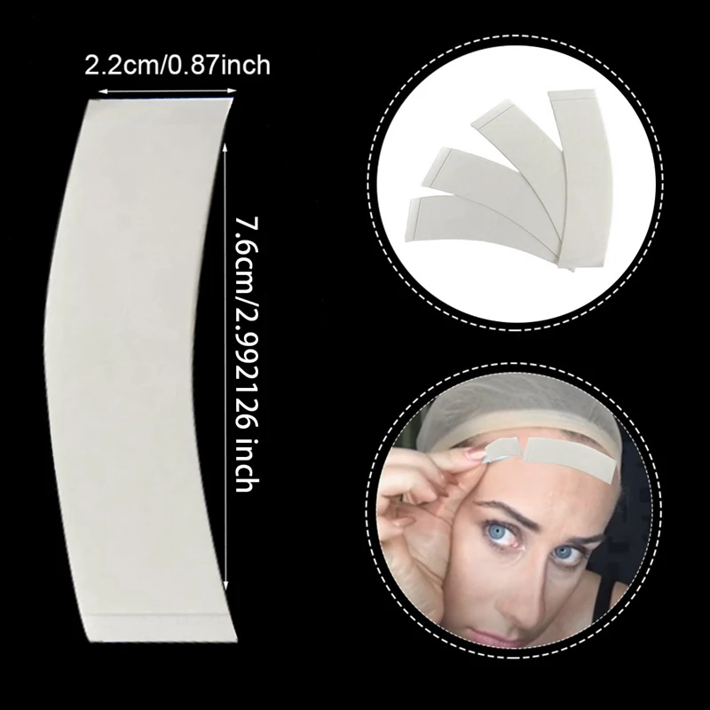 شعر مستعار بشريط مزدوج الجوانب، نظام لاصق قوي، شرائط تمديد مقاومة للماء للشعر المستعار/الدانتيل #6