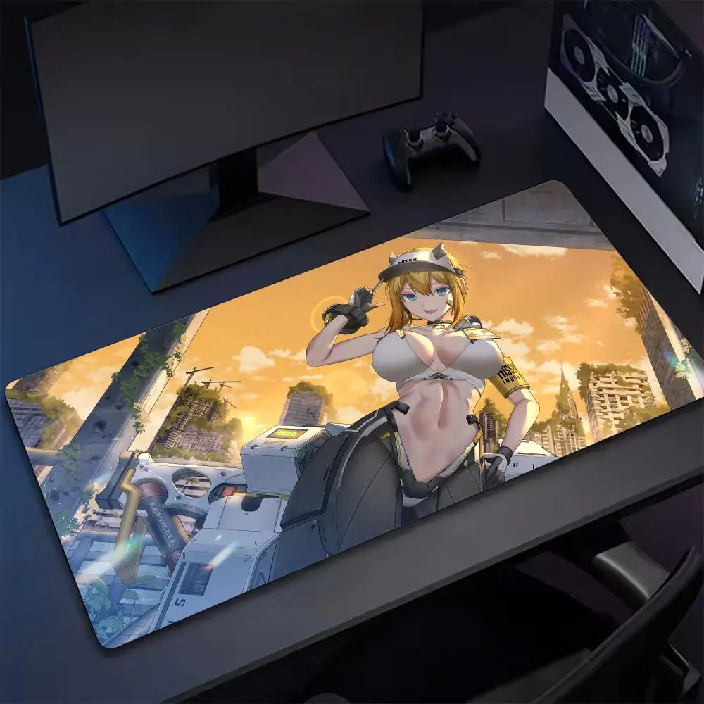 

Anime Goddess of Victory Mouse Pad Keyboard Desk Mats, Kawai Rubber, Non-Slip Desk Mat, XXL90x40cm