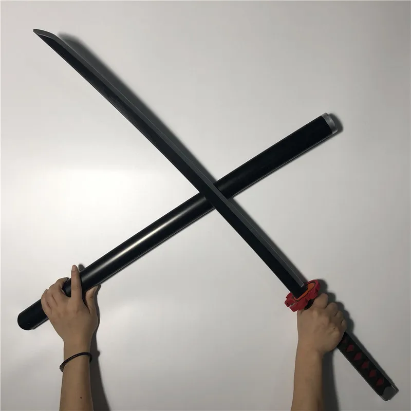 104cm  Sword Weapon  Rengoku Kyoujurou Cosplay Sword 1:1 Anime Ninja Knife PU toy