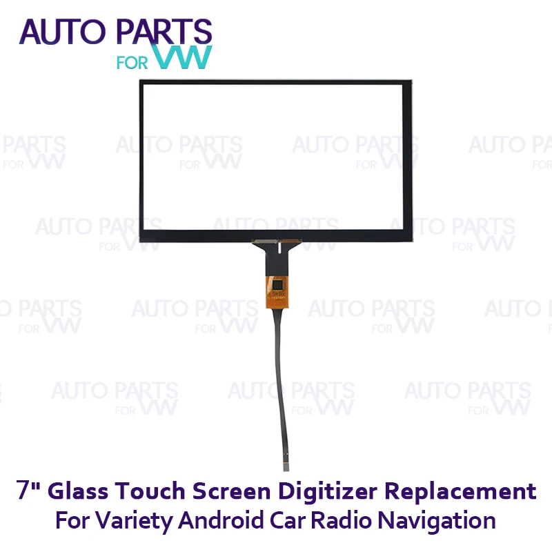 

For Variety Android Car Radio Navigation 7 inch 6 Pin Glass Touch Screen Digitizer Display Panle Replacement