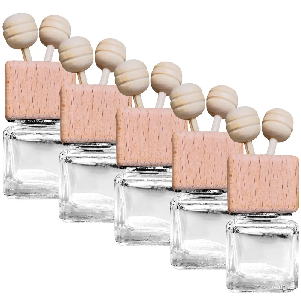 

5Pcs Car Scent Diffuser Compact Perfume Bottle Aroma Freshener Essential Use Fragrance Scent Diffuser