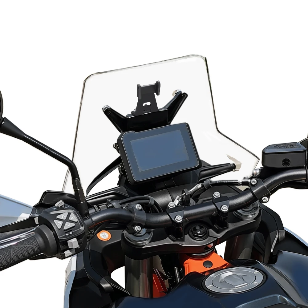 Motorcycle Navigation Bracket Fit For KTM 890 Adventure S/R/Rally 2023-2024 890 SMT 2024 GPS Mount Phone Plate Support Holder