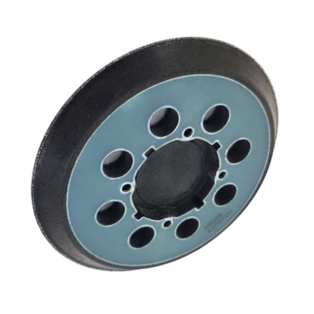 Disco de soporte de 8 orificios, 5 pulgadas de diámetro, compatible con DWE6423K, material plástico, disco de lijado de 5 pulgadas para pulir
