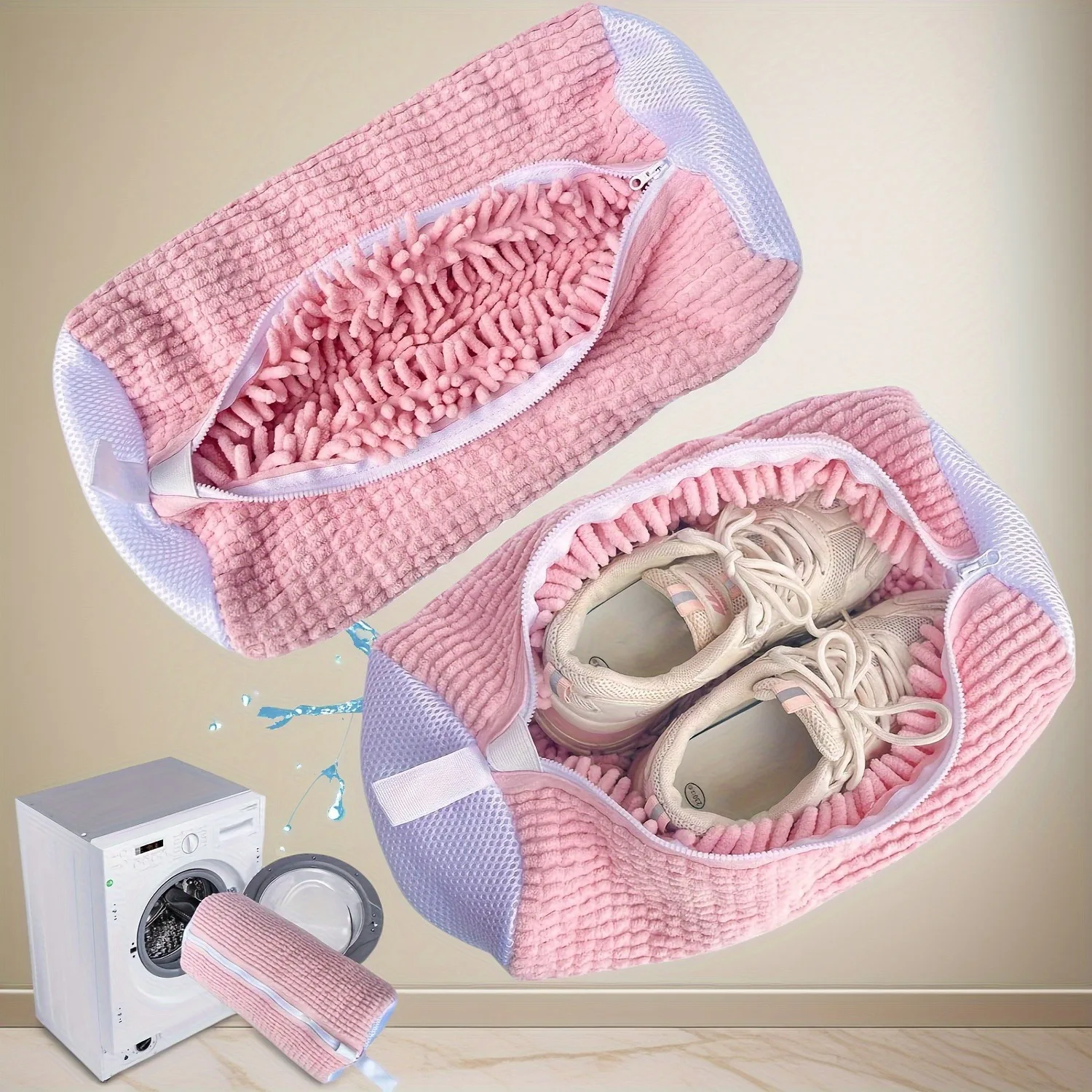 Reusable shoe washer bag,washer and dryer,fits all shoe shapes,durable zipper washer bag,back to school season, Christmas gifts