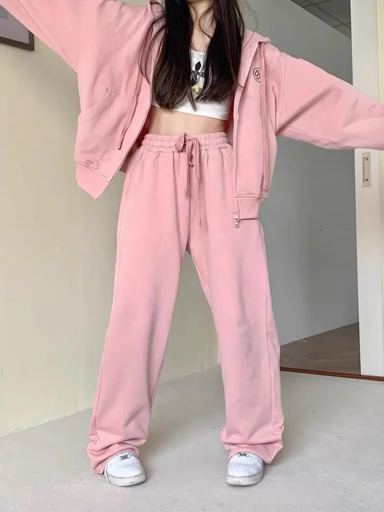 conjunto-deportivo-informal-extra-ande-rosa-para-mujer-estilo-hoado-para-otono-e-invierno-chaqueta-cardigan-abierta-pa