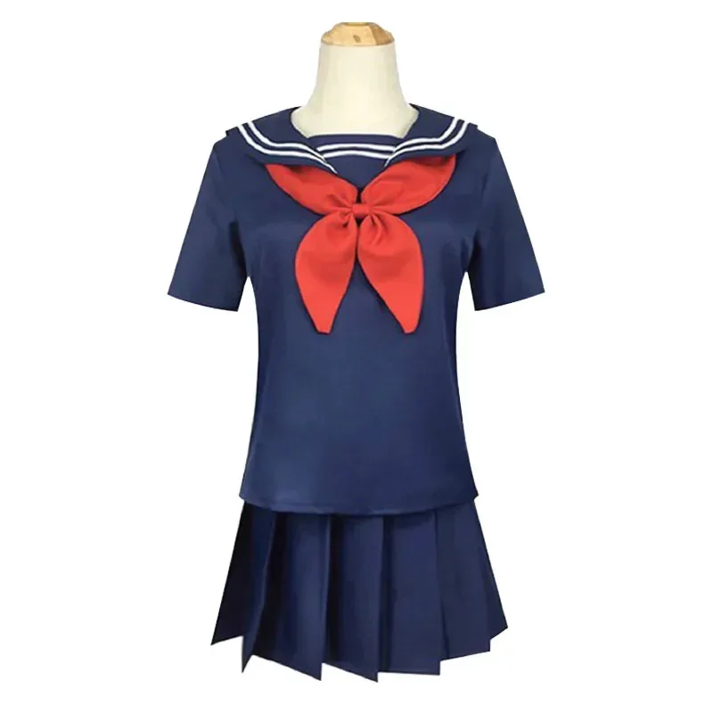 Disfraz de My Hero Academia Toga Himiko, disfraces de Halloween para mujer, uniforme de Anime Himiko Toga JK, suéter, abrigo, disfraces