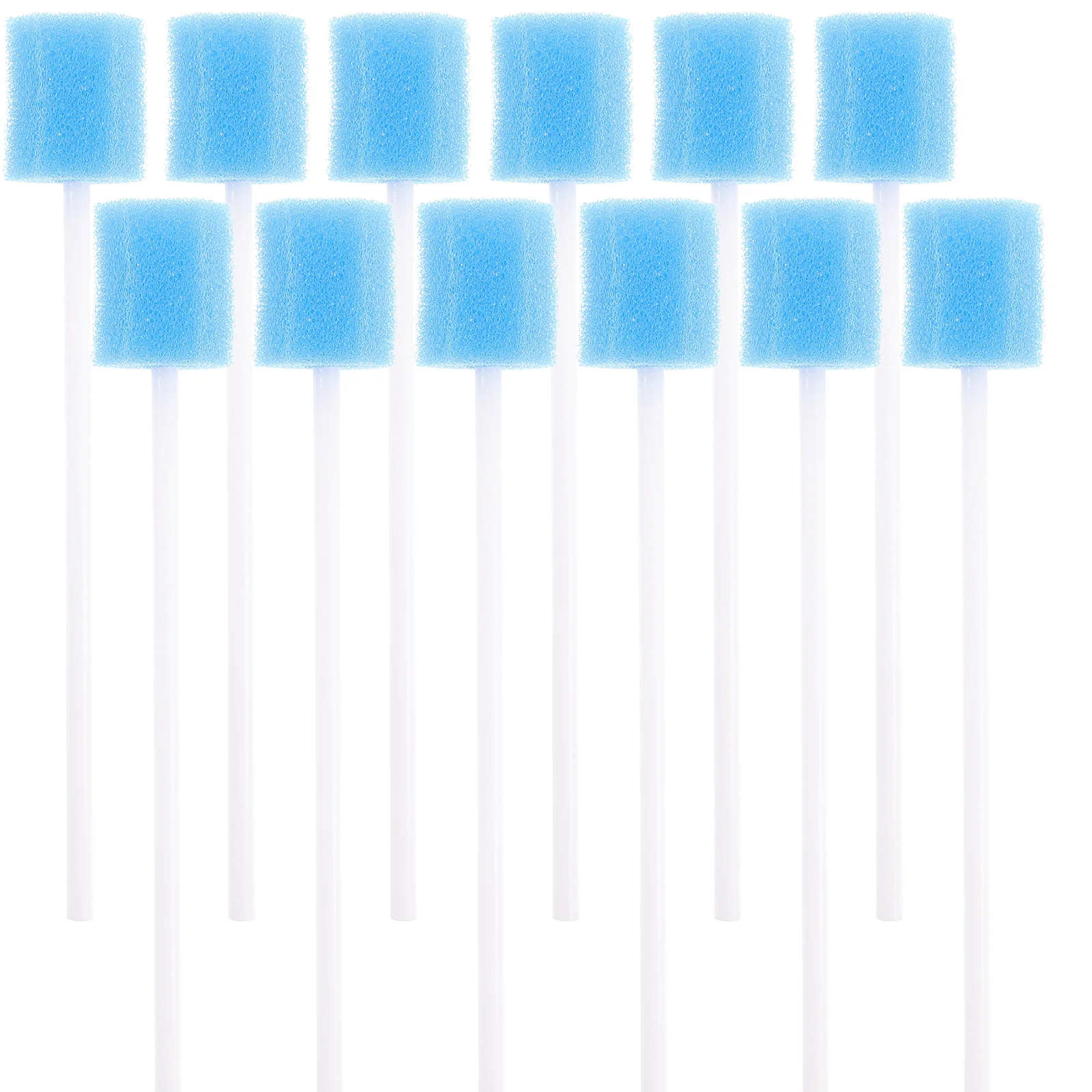 

Healeved Cotton Swabs Cotton Swabs 100 Pcs Mouth Swabs Elderly Disposable Sponge Stick Mouth Care Sponge