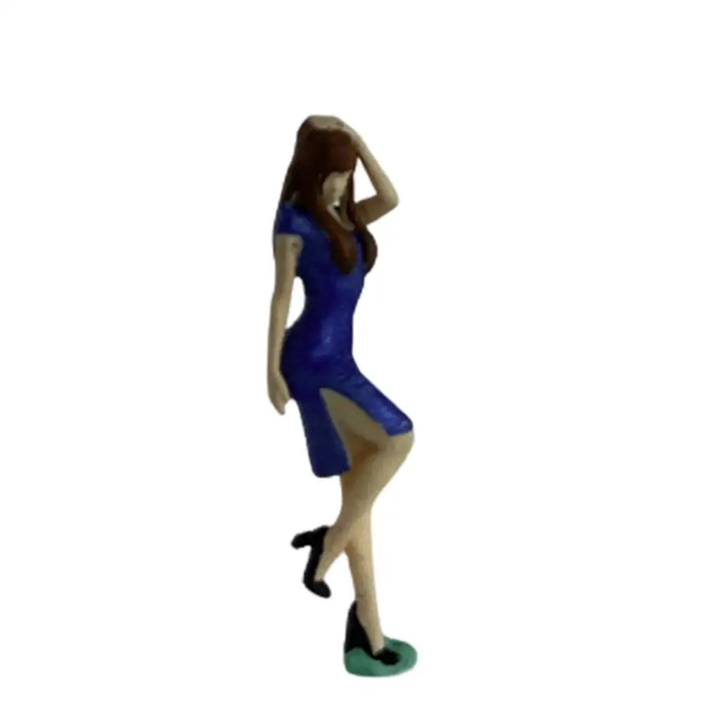 Figure modello in scala 1/64 Oggetti di scena per fotografia Figure da donna modello 1/64 per desktop