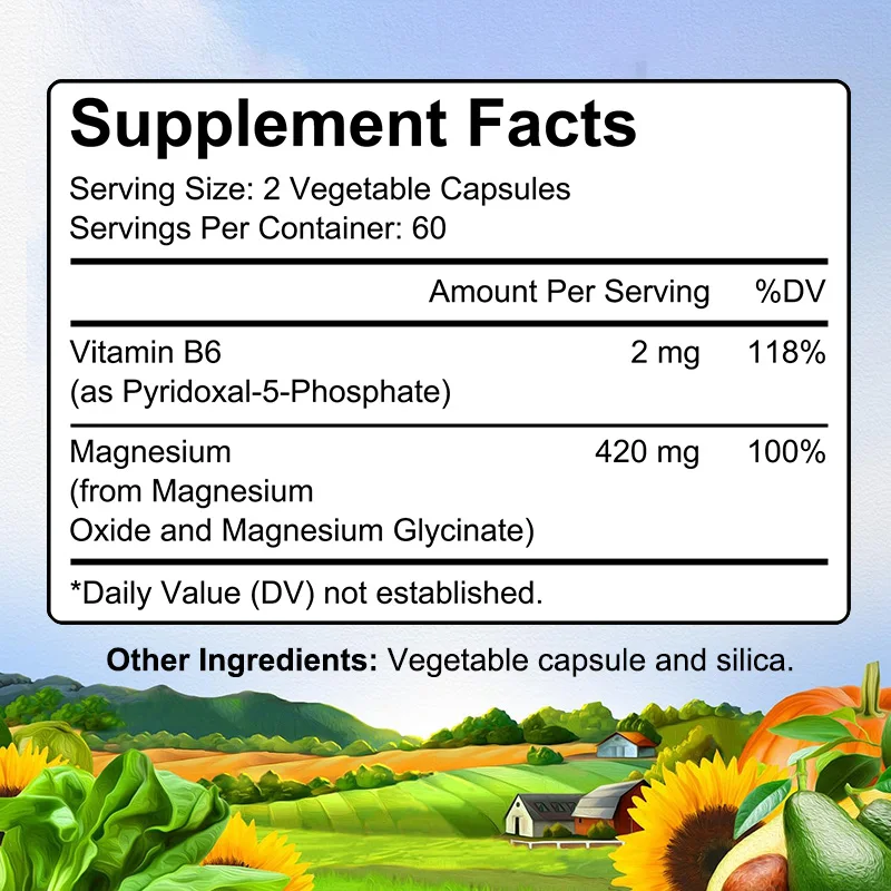 

Magnesium Complex Capsules - Support Bone, Digestive, and Sleep Health, Boost Energy, and Support Bone and Heart Health