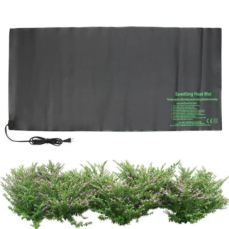 Large Black Waterproof Seedling Heat Mat Plant Seed Germination Propagation Cloning Starting Accessories Garden Tools Supplies