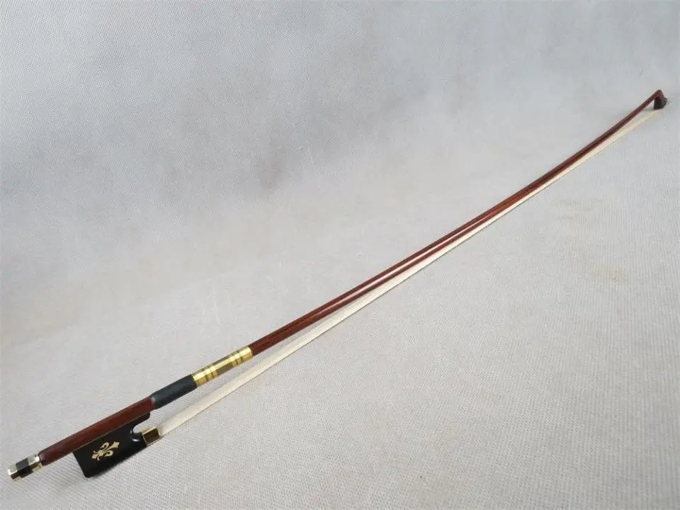 1 pz best balance Brazilwood violino bow 4/4, ebano frog,round stick #8610