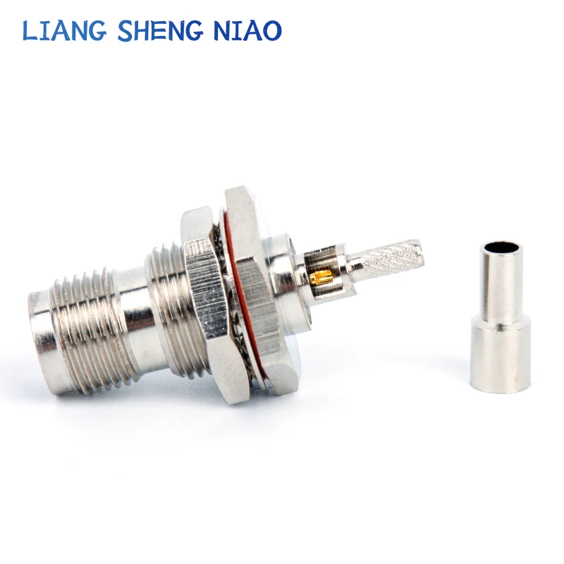 SYV50-1.5 series TNC-KY-1.5 Female plug TNC Rf line joint TNC feeder joint TNC RG316 RG174 Coaxial cable plug TNC JOINT plug