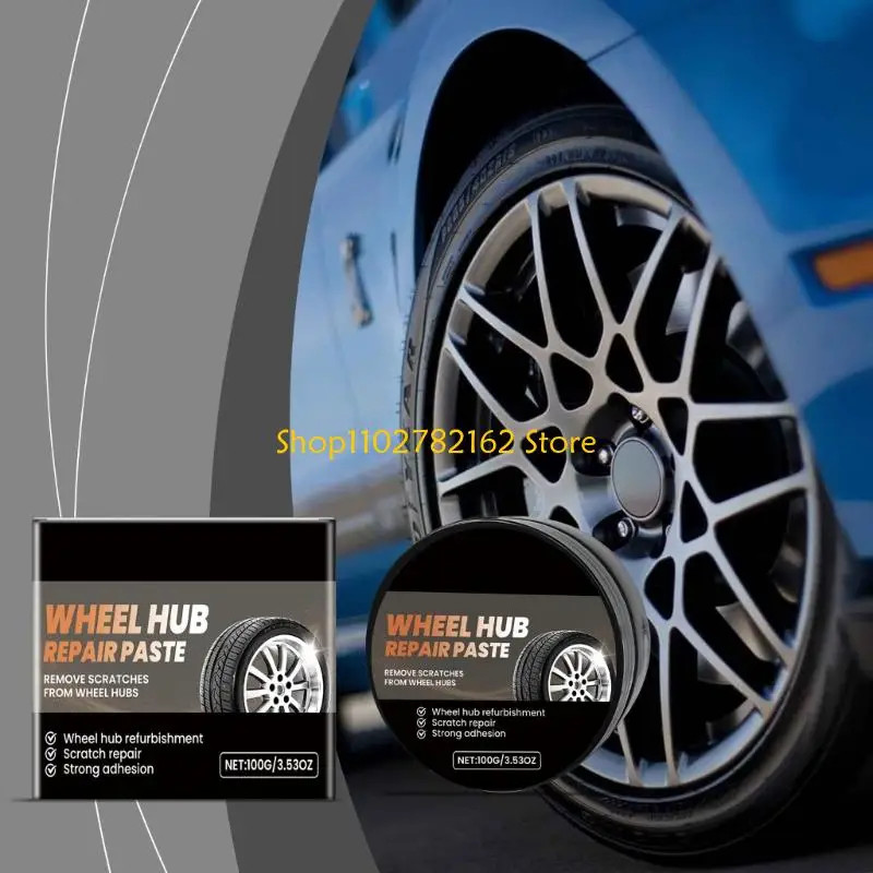 547B Advanced High Efficiency Wheel Polishing Cream For Oxidation And Scratch Removal
