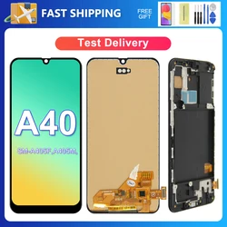 A40 For Samsung 5.9''Tested A405F A405 A405FM A405S LCD Display Touch Screen Digitizer Assembly Replacement