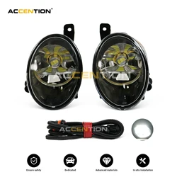 For VW Transporter Multivan Caravelle T5 T6 2010 2011 2012 2013 2014 2015 Front LED White Fog Light Fog Lamp Wire