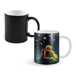 The-Little-Prince-Movie-Creative Change-ceramic Mug Heat Revealing Coffee Cup Breakfast Cup Mug Friends Gift