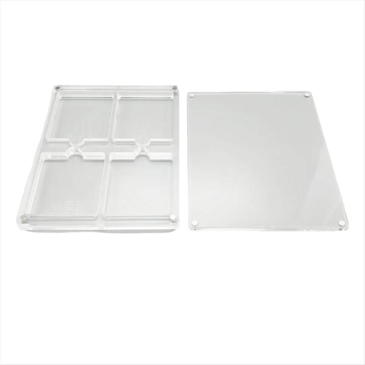 A40I High Transparency Acrylic Magnetic Suction Cover Games Storage Box Hard Shell Cartridge Case for GameBoy GB view 2