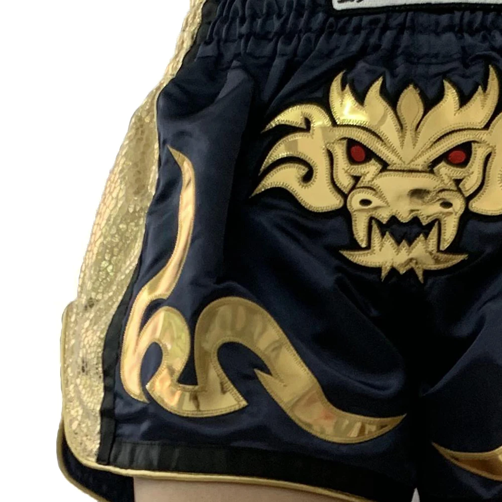 FLUORY MTSF99 MMA Fighting Muay Thai Shorts Boxeo Boxer Training Sports High Quality Kick Boxing Fitness Athletic Pants For Kid