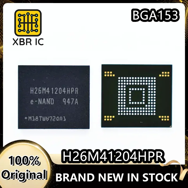 (2/10 Pieces) H26M41204HPR H26M41204 BGA-153 Package Memory Chip Brand New Genuine Original In Stock