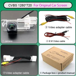 24 Pins cable Rear View Camera For Renault Captur 2013 2014 2015 2016 2017 2018 2019 2020 2021 2022 For Original Factory Screen