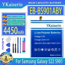 Bateria YKaiserin para Samsung Galaxy, EB-BS901ABY, EB-BS906ABY, 4450mAh, 5900mAh, S22 Ultra, Plus, S22 Plus, S22 Ultra