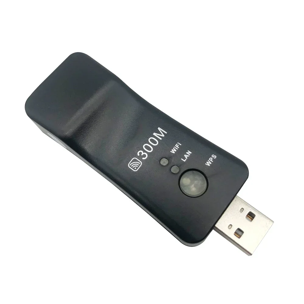300Mbps Wireless USB Smart TV Wifi Repeater LG TV Adapter TV Sticks Universal Ethernet Network Repeater