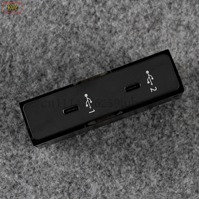 Carplay Switch Dual Type‑C Interface Smartphone Music USB Interface 83A035736A for Audi Q3 RS Q3 Car Replacement Accessories
