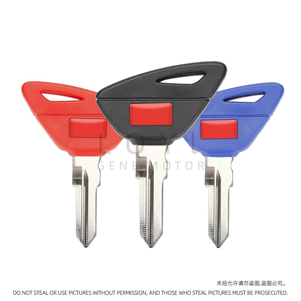 

1Pcs Motorcycle Blank Key Replace Uncut Keys For Aprilia RS660 GT200 2024-2025 can be placed anti-theft chip