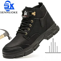 Safety Shoes Security Boots Men's Security-Protection Industrial Safety Boots Man for Work Men Shoes  Industrial