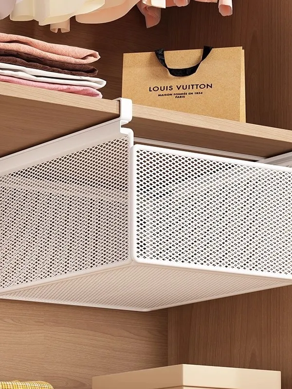 

Modern mat Metal Der pe Storage Box Hanging Basket Closet Organizer for Underwear Sos No Label Required