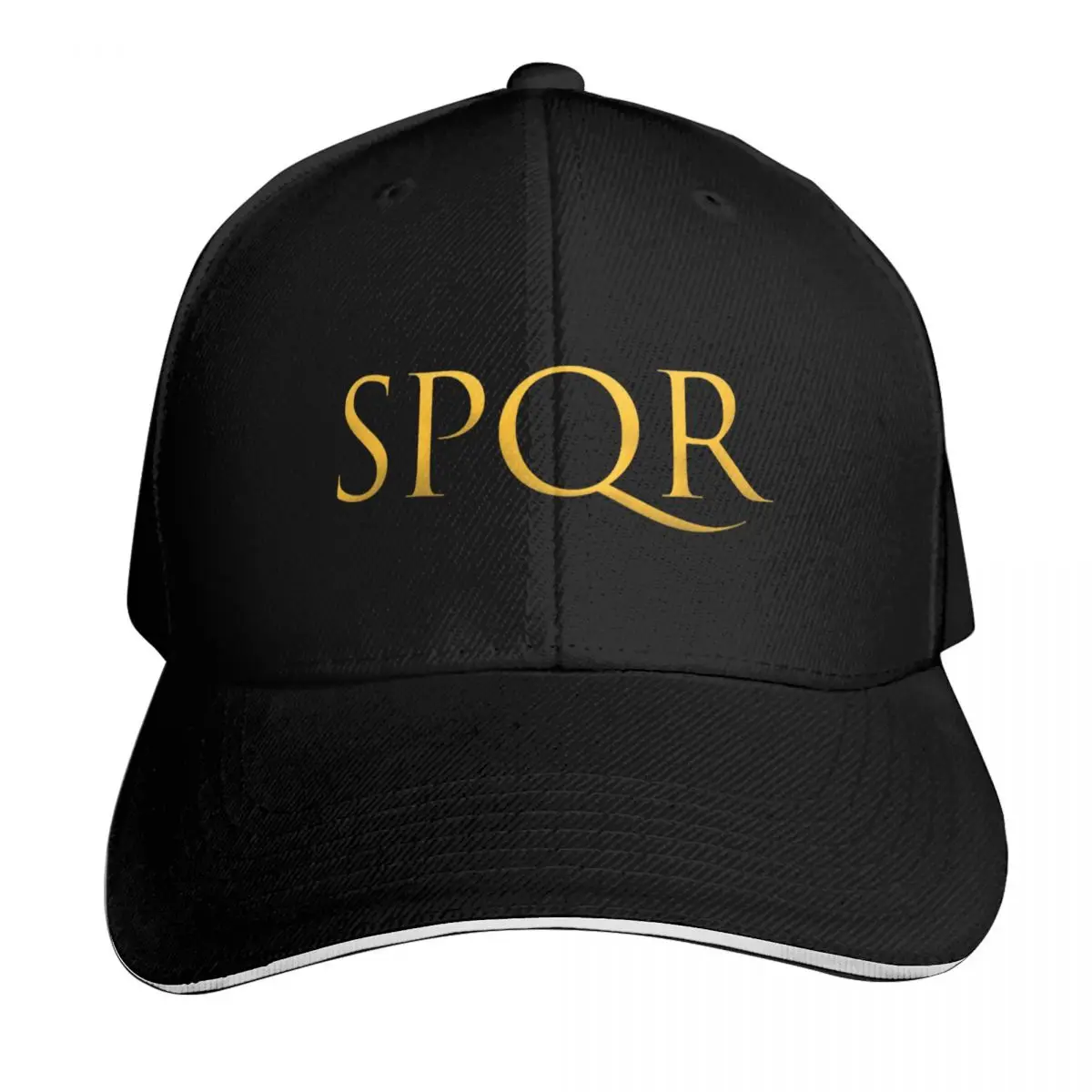 SPQR Baseball Cap Big Size Hat Winter hat Military Cap Man Golf Girl Men's