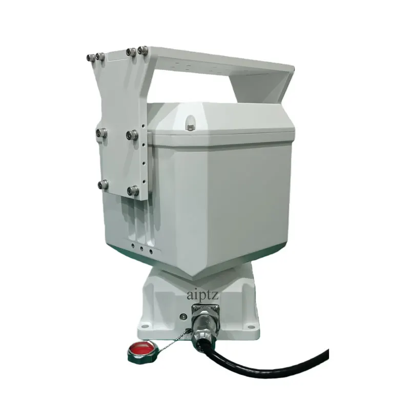 40kg heavy duty pan tilt unit,RS422 comm supports Pelco_d with closed-loop servo motor harmonic drive - repeatability ±0.005°
