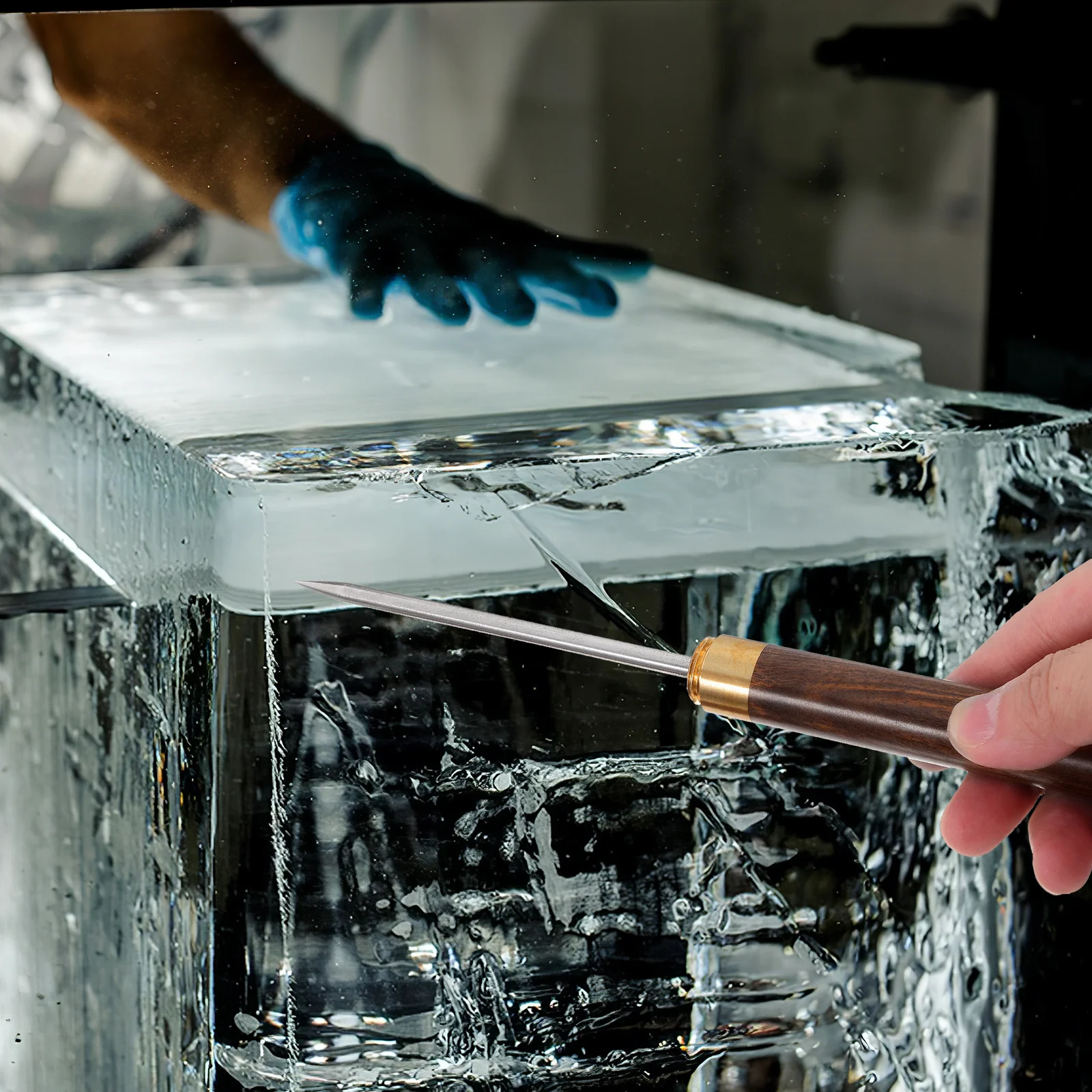 

Ice Chipper Fishing Accessories Chiller for Cold Plunge Mallet Breaking Car Breaker