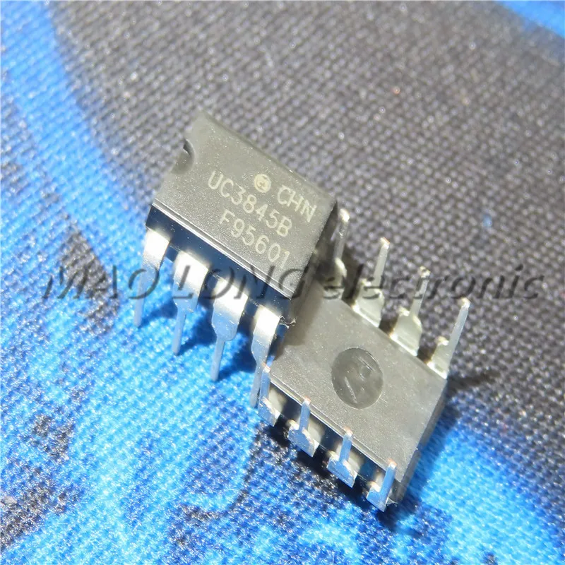 10PCS/LOT UC3845B DIP-8  UC3845BN UC3845 DIP new and original IC  In Stock