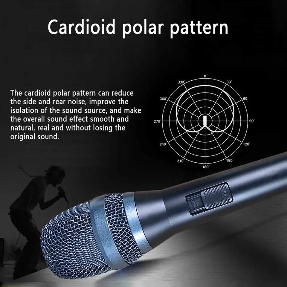 GAM-SC12 Professional Dynamic Microphone Home KTV Singing Live Stage Performance Hosting Microphone